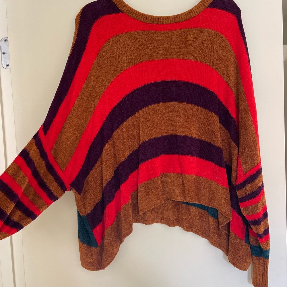 Colorful Striped Sweater